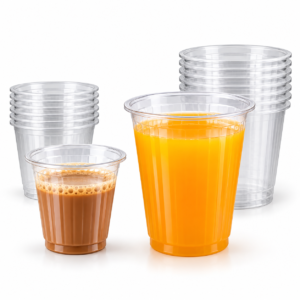 Glass (55ml for Tea 250ml for water or juice)